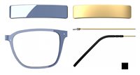 Montatura vista Blackfin VITRA BF1135 56 1926 - BF1135 56 1926